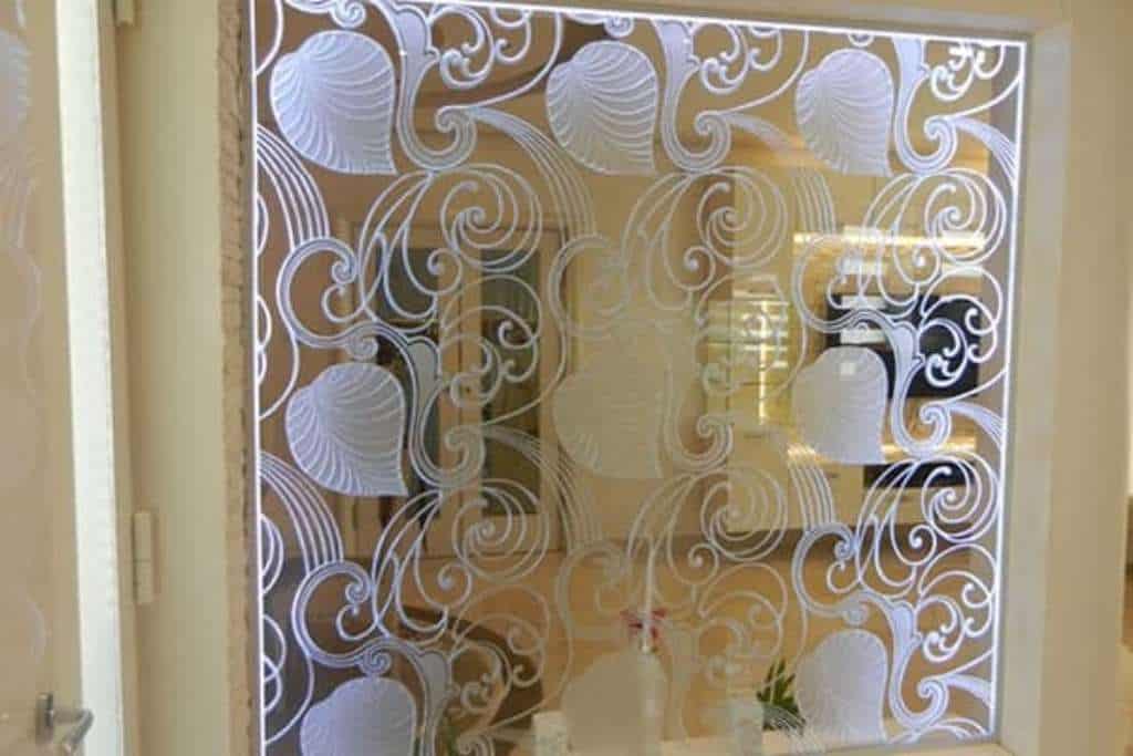Proizvodnja stakla NS Glass - peskiranje